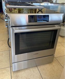 Bosh slide induction 30” Range Stainless Steel