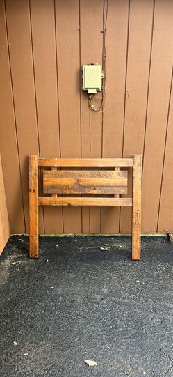 Twin Hardwood Headboard