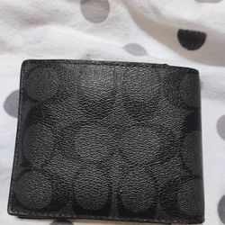 Coach Leather Wallet 