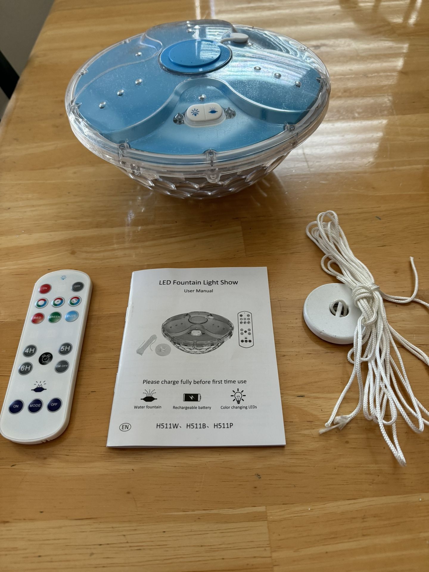 Pool Fountain With Remote