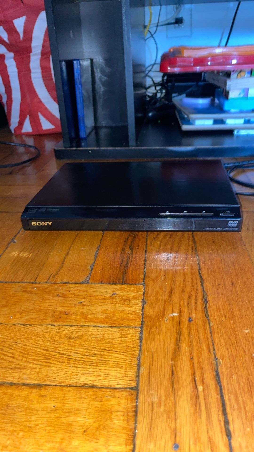 Black Sony Portable DVD Player