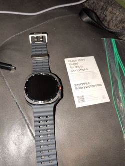 SAMSUNG Galaxy Watch7 Ultra 47mm LTE AI Smartwatch w/Energy Score, Wellness Tips, Heart Rate Tracking, Sleep Monitor, Fitness Tracker, GPS, 2024,Titan