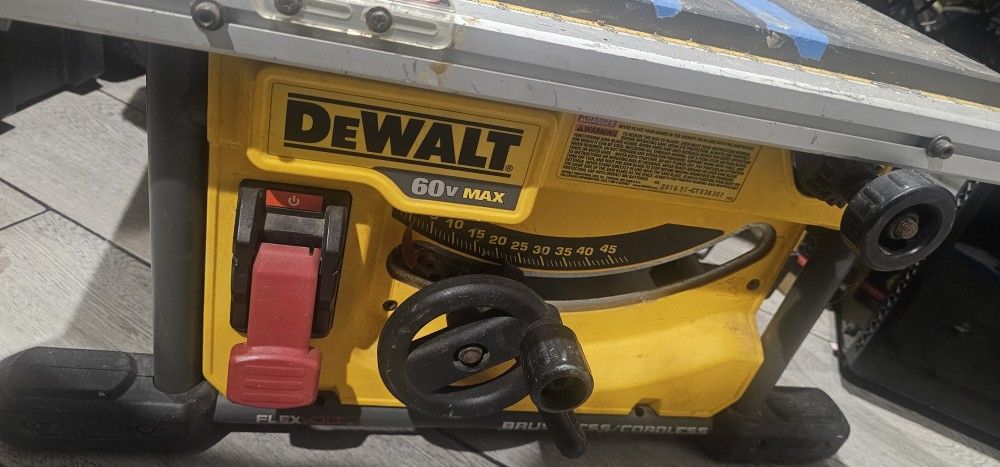 Dewalt Table Saw 60v