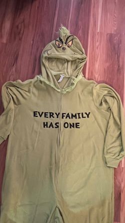 GRINCH Halloween Adult Onesie L/XL
