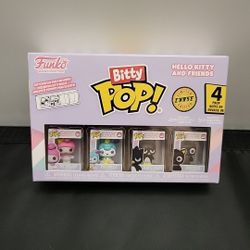 Funko Bitty Pop! Hello Kitty & Friends Series #4 4 Pack W/ Chase (JX)