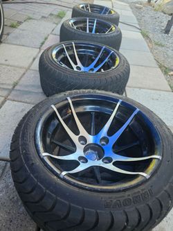 Golf cart tires