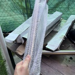 24’ stainless steel grab bars