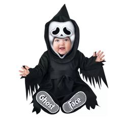 Baby Ghost Face Costume 