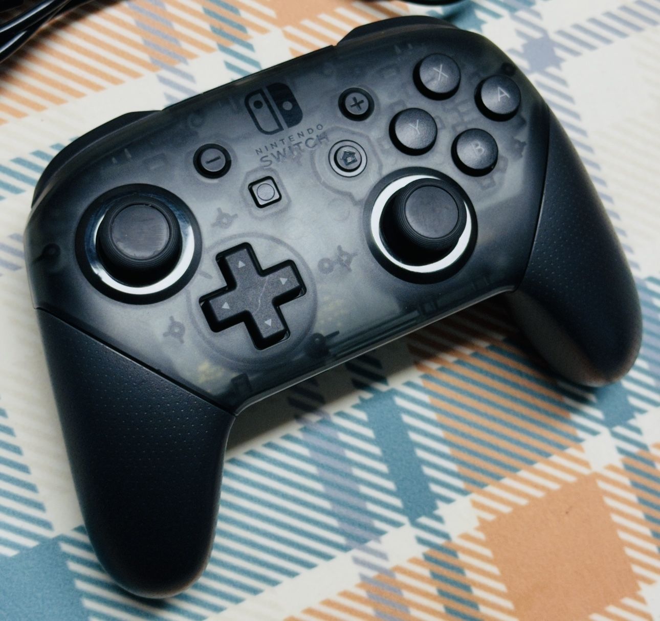 Nintendo Switch Wireless Pro Controller - Black Tested/Working With Charger A90