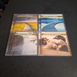 Windham Hill Classics Set Of 4 CD'S - Persuasion, Romance, Harvest & Time For You, Relaxing Themes Released In 2000-SEE DESCRIPTION