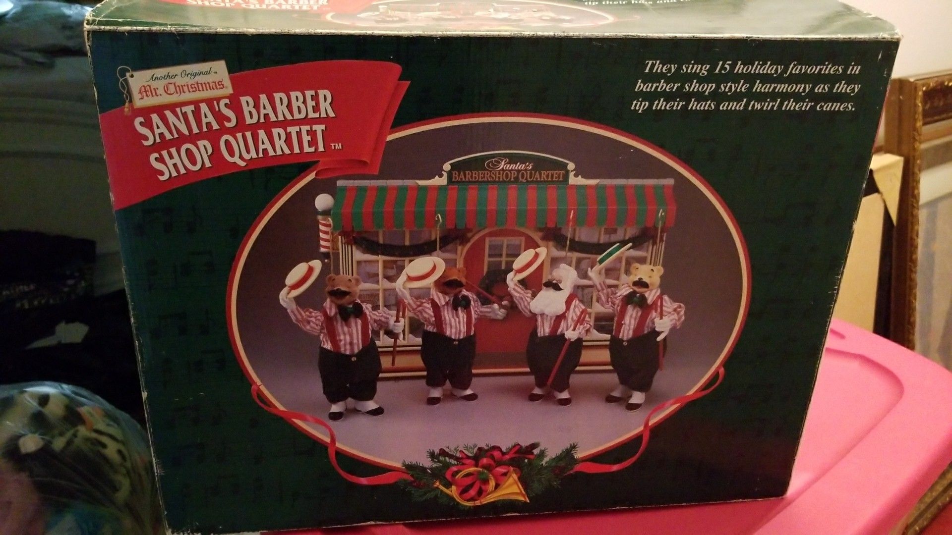 Santa's Barbershop Quartet