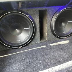 12" Rockford Fosgate P2 series *Amp Included