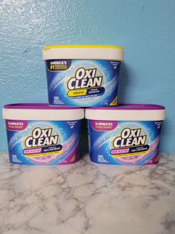 Oxi clean powder  $7 Each (3 LB)