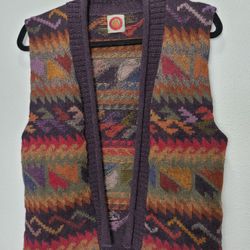 millma bolivia womens vest 100% alpaca L size