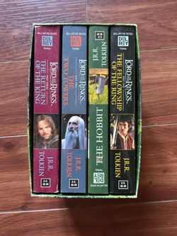 Lord of the Rings Paperback Book Set