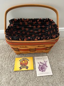 1994 Longaberger Halloween Boo basket