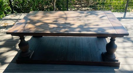 Solid wood farmhouse Coffee table