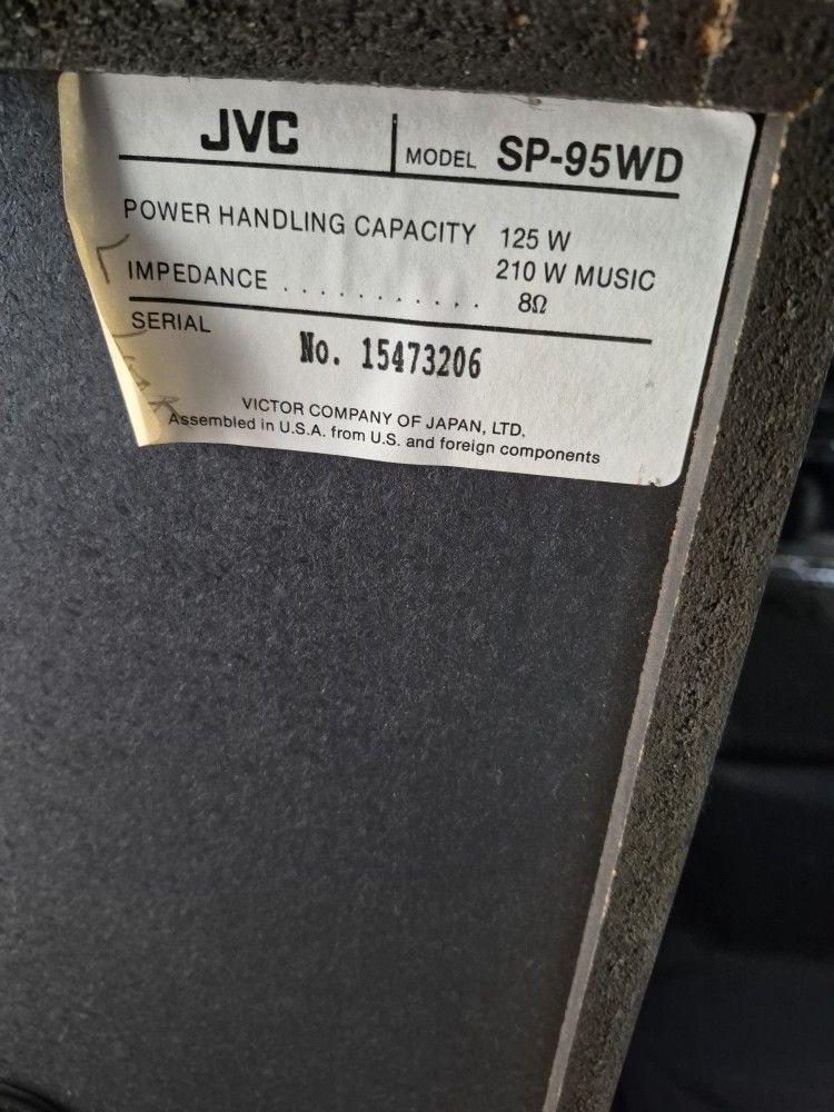 Speakers Old Style See Pics. Fischer Pioneer Free.