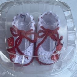 Crocheted Baby Shoes