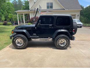 2005 Jeep Wrangler TJ SUV Black 4WD
