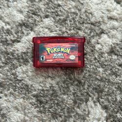 Pokemon Ruby For Nintendo Gameboy Advance