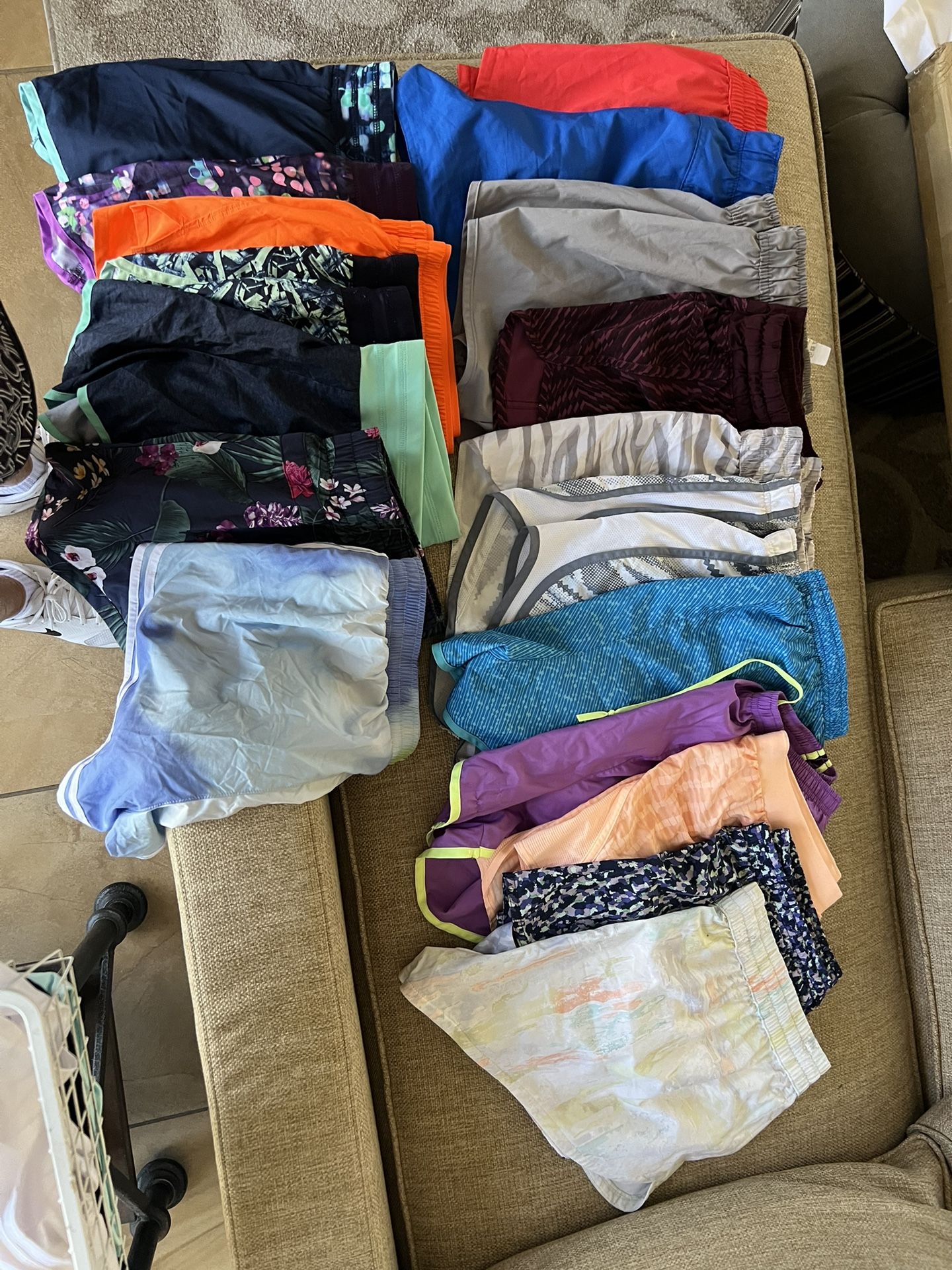 Woman’s Athletic Shorts L And XL. Nike, Gap, Old NAvy, Etc