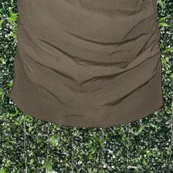 Dark Green Skirt - Zara