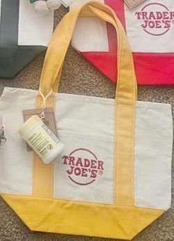 Trader Joe's Mini Tote Bag 💛