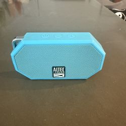 Altec Lansing Mini H2O Waterproof Bluetooth Indoor/Outdoor Portable Speaker in Blue 1 Speaker Set