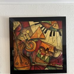 MUSICAL INSTRUMENTS - WALL ART