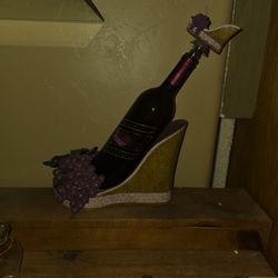 Shoe Wine Bottle Holder
