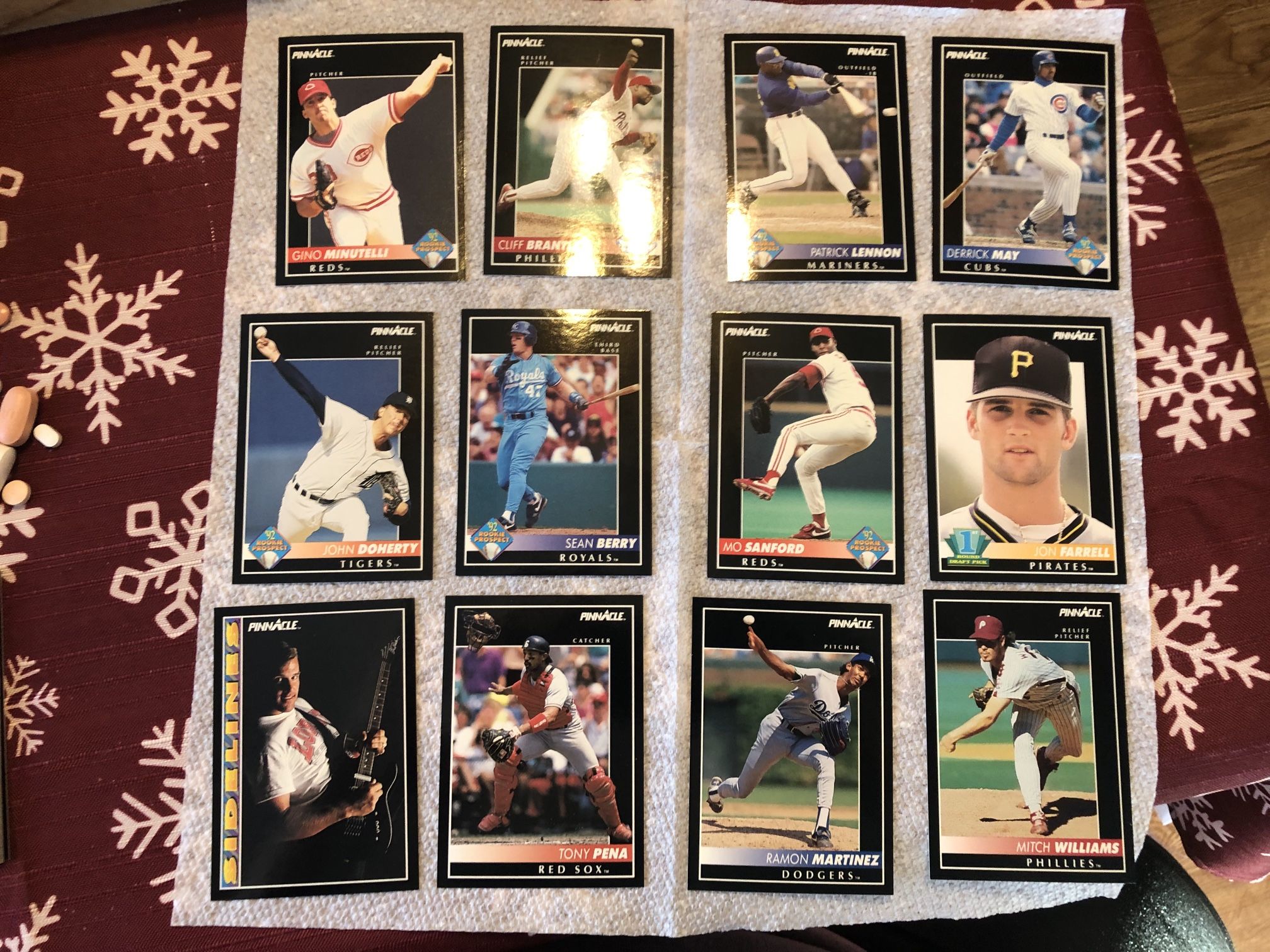 1992 Pinnacle Baseball Cards