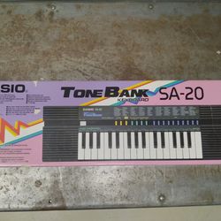 Vintage Casio keyboard