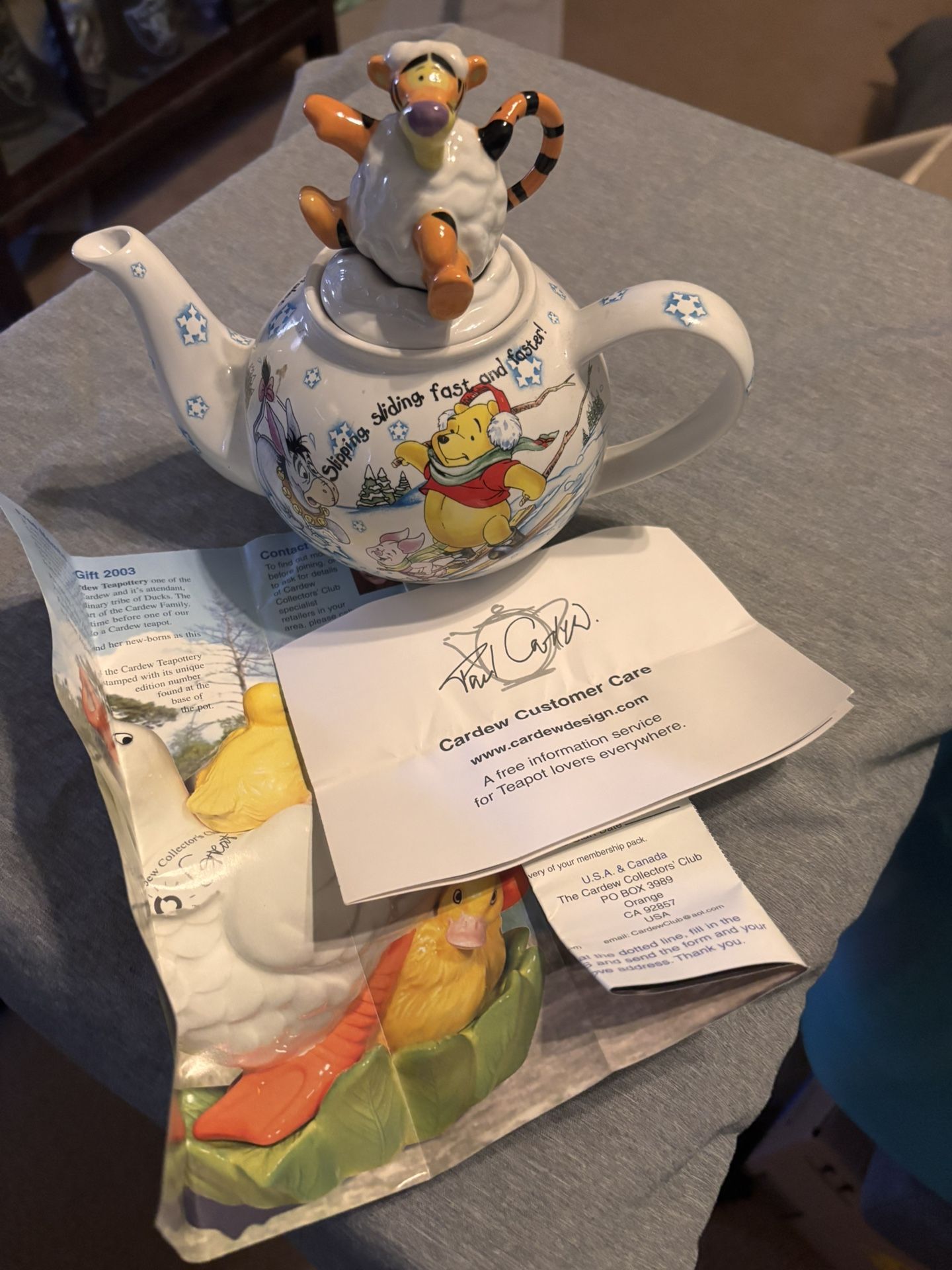 Winnie The Pooh Tigger Teapot Disney