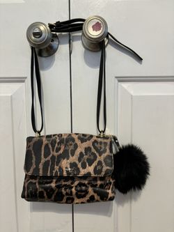 Aldo Leopard Print Shoulder Bag