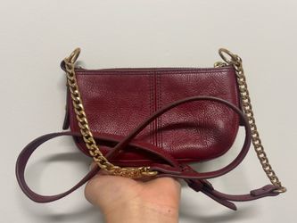 Burgundy Fossil Purse/Crossbody