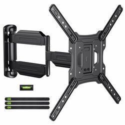 USX MOUNT Full Motion Tilt Swivel TV Wall Mount for 23-55 Inch TVs 77 Lbs. Max VESA 400x400mm