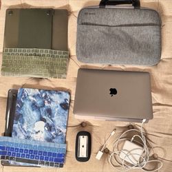 Apple Macbook Pro 13” Bundle- Magic Mouse, Laptop Bag, Charger, Adapter, & Cases