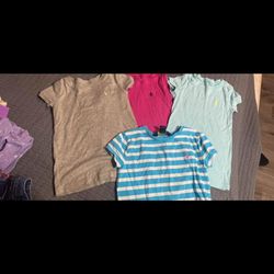 6-7 Little Girl Polo Shirts 