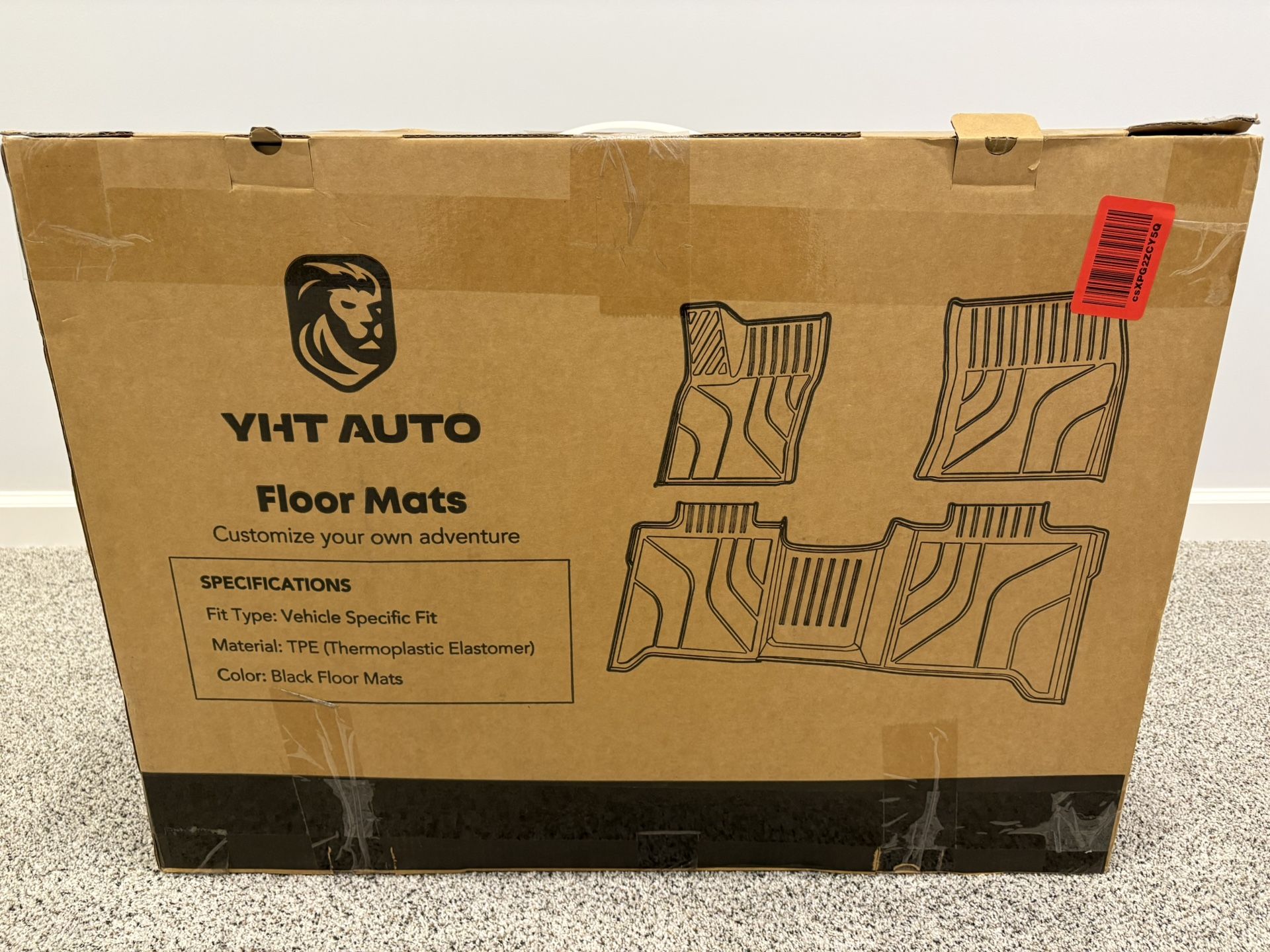 Tesla Model Y All Weather Floor Mats- NEW