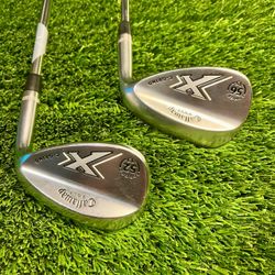 Callaway X Forged C-Grind Wedge Set 52° 13 & 56° 15 RH Steel Project X