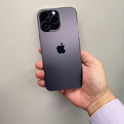 iPhone 14 Pro Max 128 GB, Pristine  Condition! Like New!!  UNLOCKED use any carrier.  Hablo Espanol.