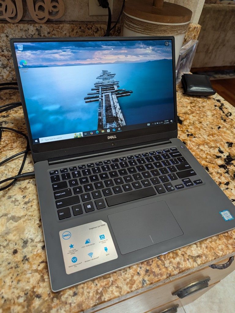 Dell Inspiron 14" 7460 Laptop Windows 10 Pro Intel i7 