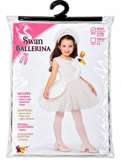 Swan Ballerina Infant  Halloween Costume