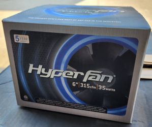 6" Hyper Fan 315cfm (Grow Tent)