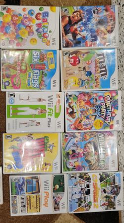 Nintendo Wii Game Bundle 