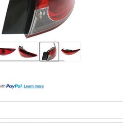 2014 Mazda 6 Rear Light Assembly 