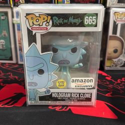 Funko - Hologram Rick Clone #665