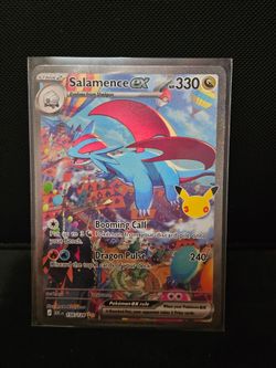 30th Celebration Salamence ex Pokemon Card