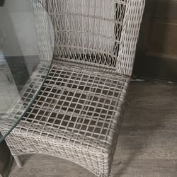 2 Hampton Bay Wicker Chiars